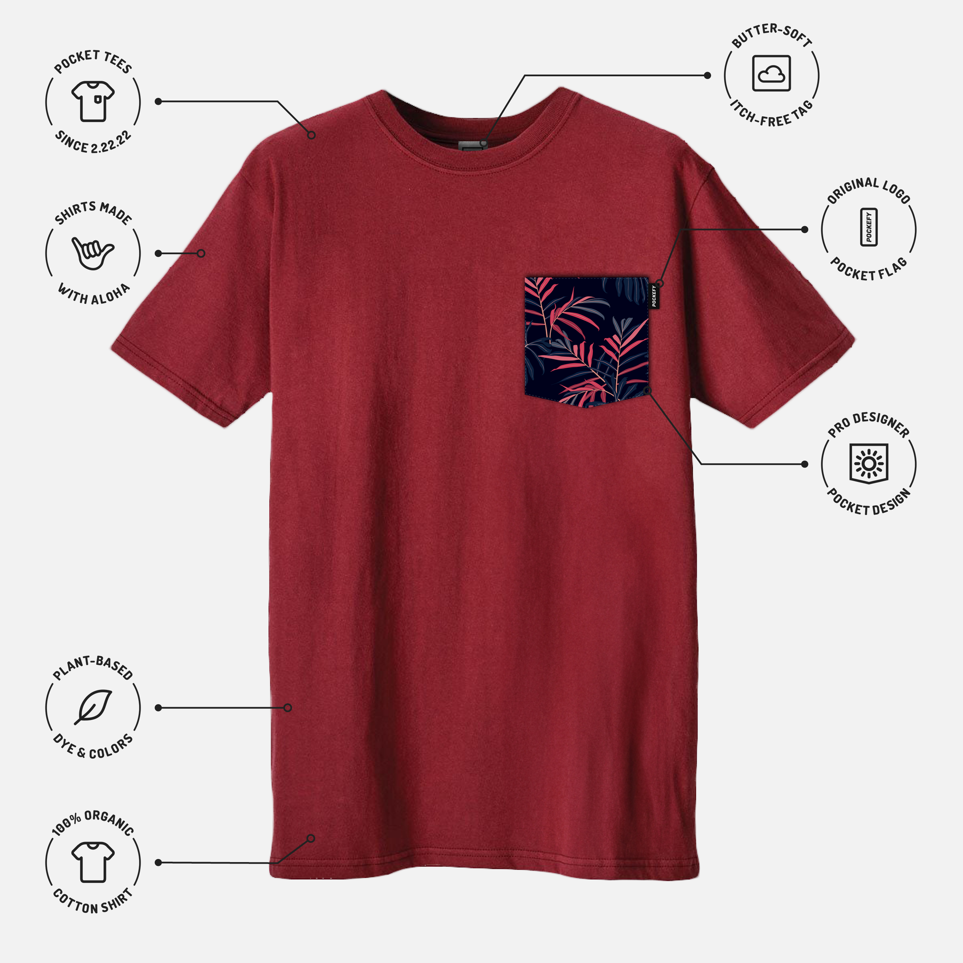 Red Sea Pocket Tee
