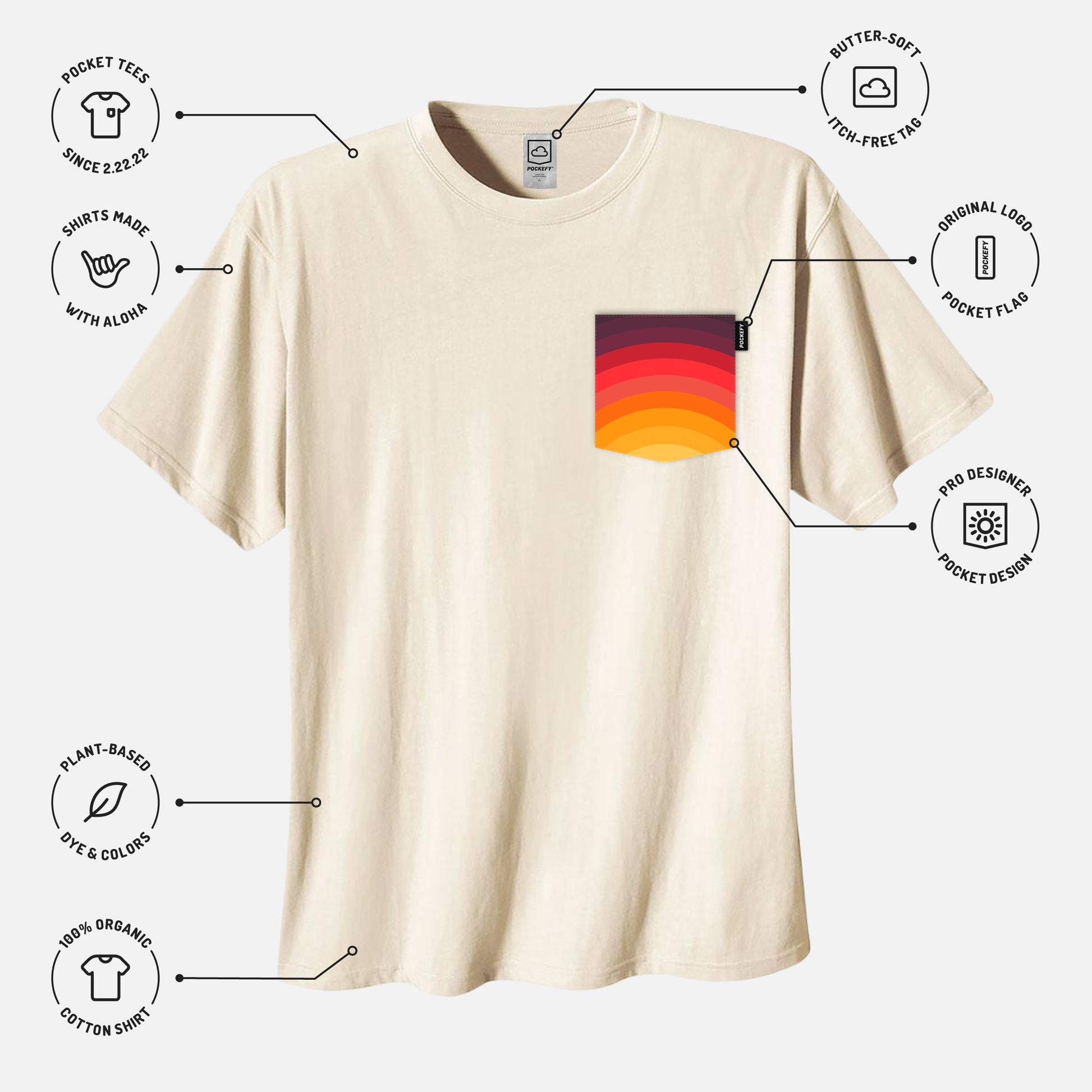 Sunrise Pocket Tee